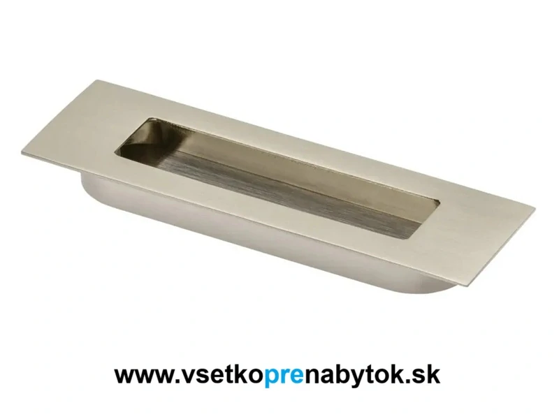 Úchytka zapustená E6, 160/186 mm