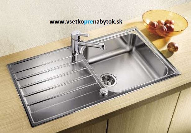 Nerezový drez LIVIT XL 6 S s excentrickým ovládaním