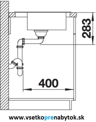 Nerezový drez DANA 45