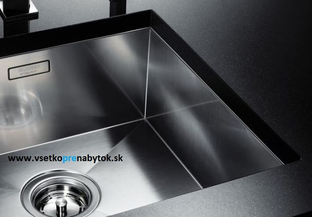 Nerezový drez ZEROX 340/180-U, InFino® výpusť