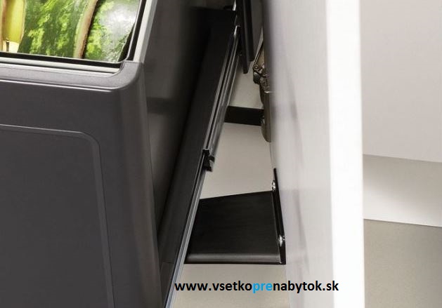 Výsuvný smetný kôš BOTTON Pro automatic 45/2, šírka 450 mm