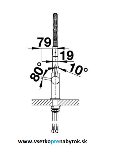 Vodovodná batéria CATRIS-S