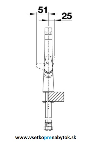 Vodovodná batéria AVONA