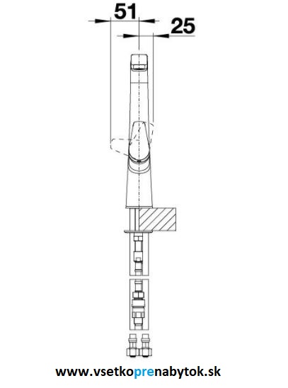 Vodovodná batéria AVONA-S