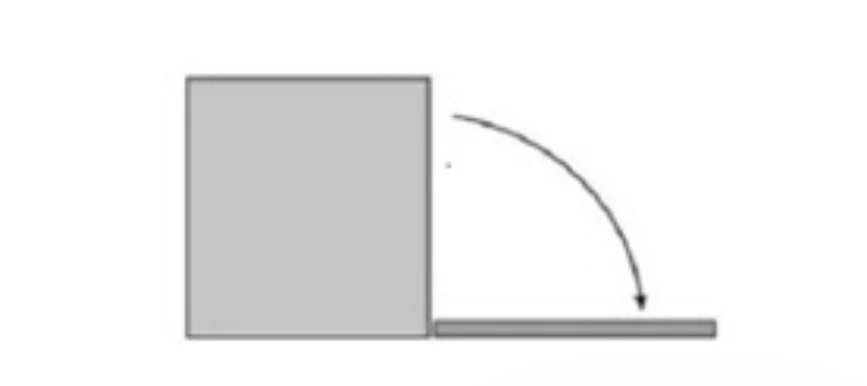 Plynový piest - sklopný 60 N