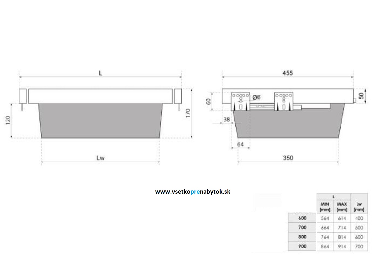  Výsuvný kôš na prádlo WB-660