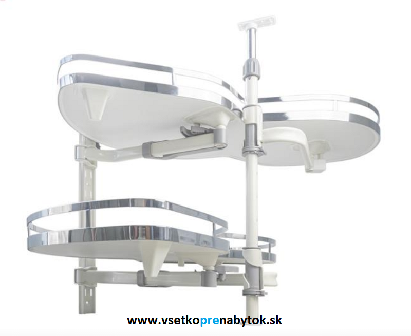 Výsuvné police pre slepý roh ATM SUPLIMO