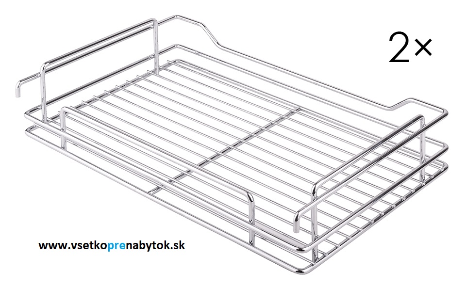 Rohový výsuvný kôš Corner s tlmením