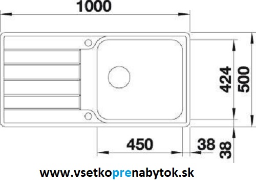 Nerezový drez CLASSIMO XL 6 S-IF
