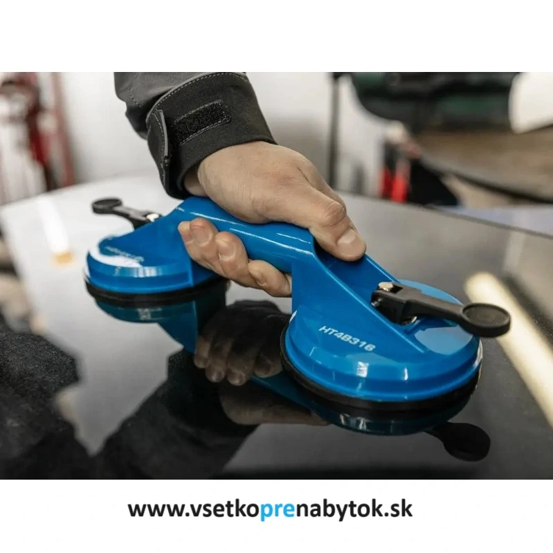 Prísavka na sklo 2x fi. 120 mm, dvojitá