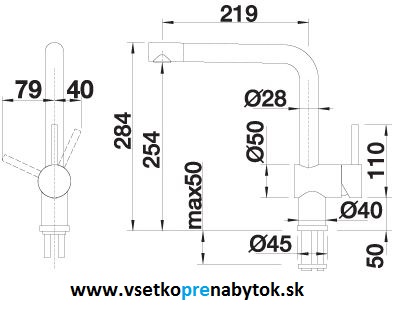 Vodovodná batéria LINUS