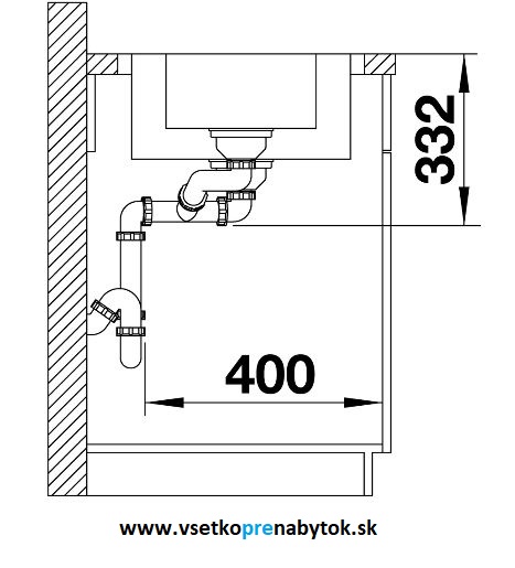 Nerezový drez LEMIS 6 S-IF