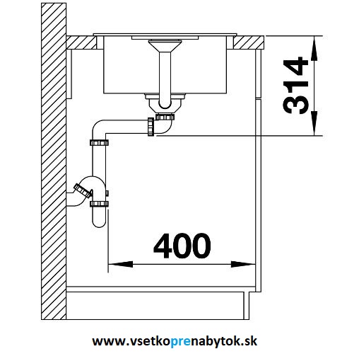 Silgranit drez FAVUM 45 S
