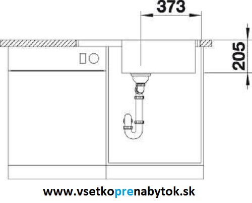 Nerezový drez LEMIS XL 6 S-IF Compact