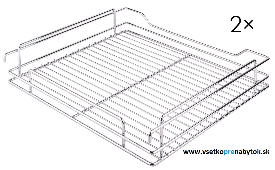 Rohový výsuvný kôš Corner s tlmením