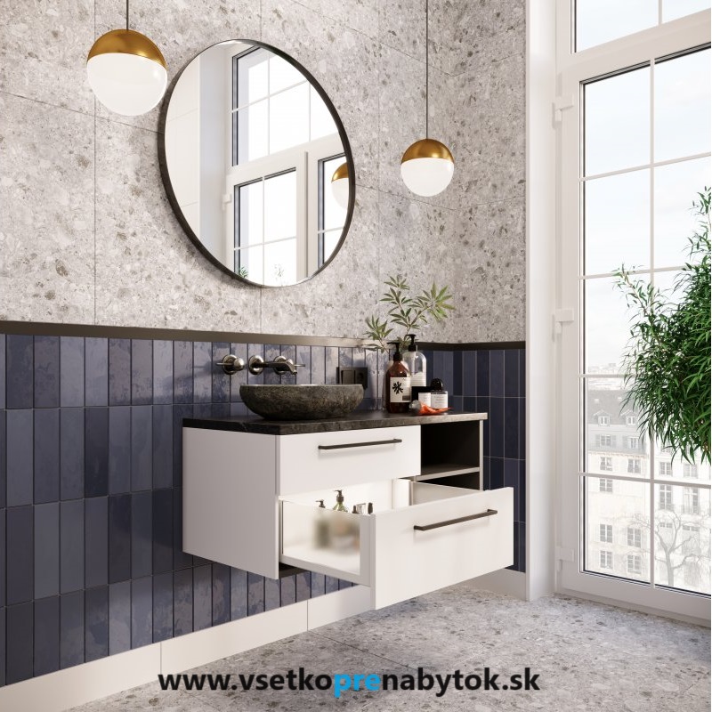 Zásuvka AXIS PRO GLASS "A", výška H-84mm