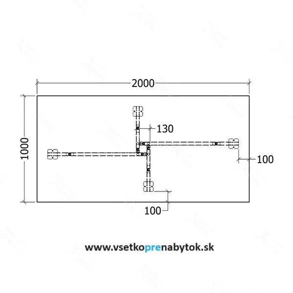  Stolová podnož Hertz 200
