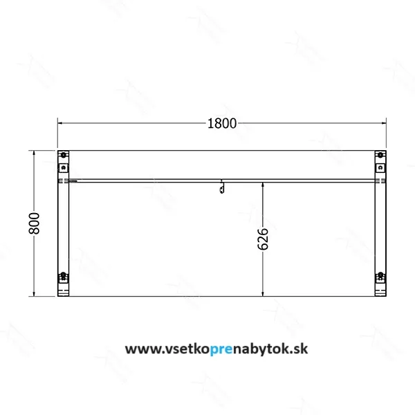Kancelárska podnož Director