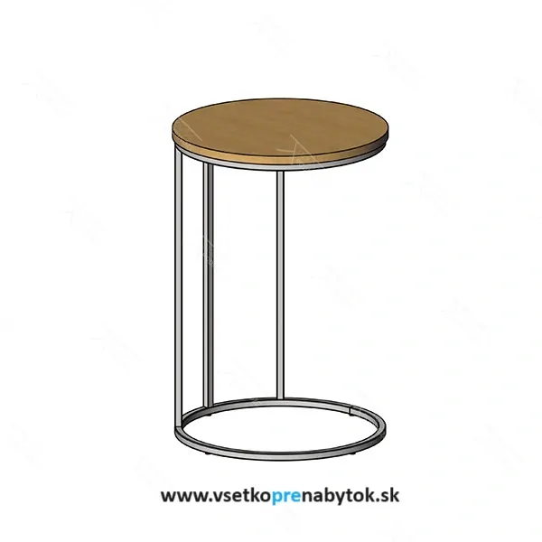 Odkladací stolík Rondo notebook