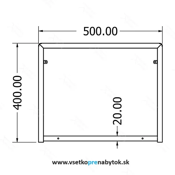 Odkladací stolík Table notebook