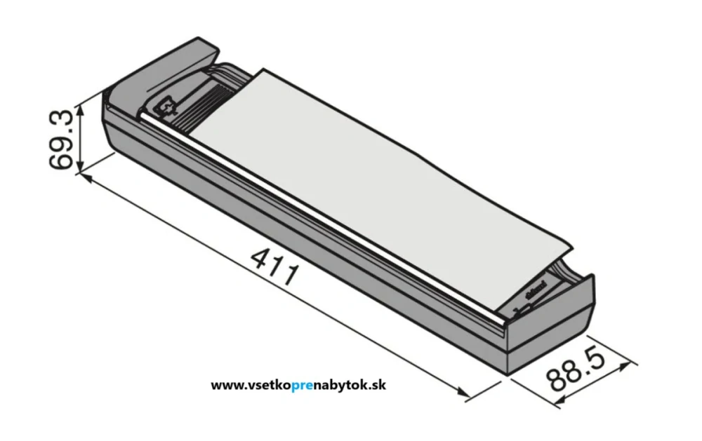 BLUM ZSZ.02F0 - Rezačka ALU fólie 
