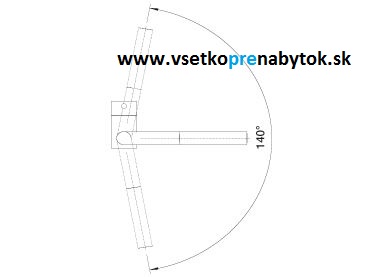 Vodovodná batéria LINUS-S-F pred okno