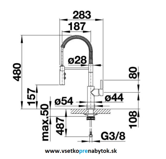 Vodovodná batéria CATRIS-S