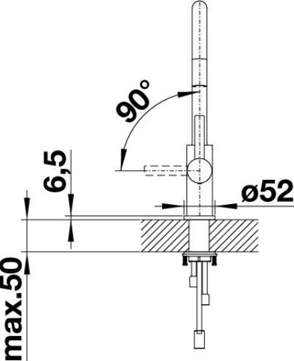 Vodovodná batéria CANDOR-S so sprškou