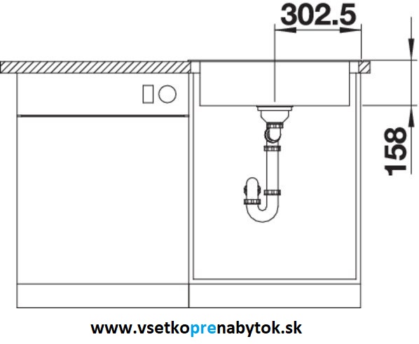 Nerezový drez DANA 6