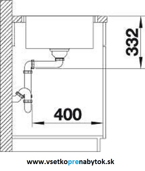 Nerezový drez LEMIS XL 6 S-IF Compact