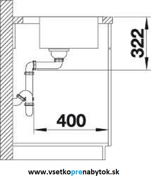 Nerezový drez LEMIS 6-IF