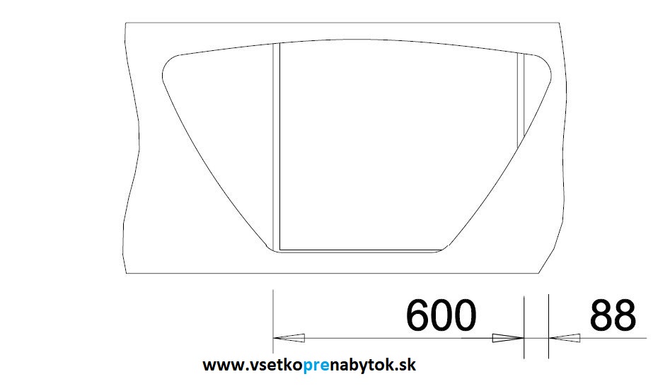 Nerezový drez TIPO 9 E