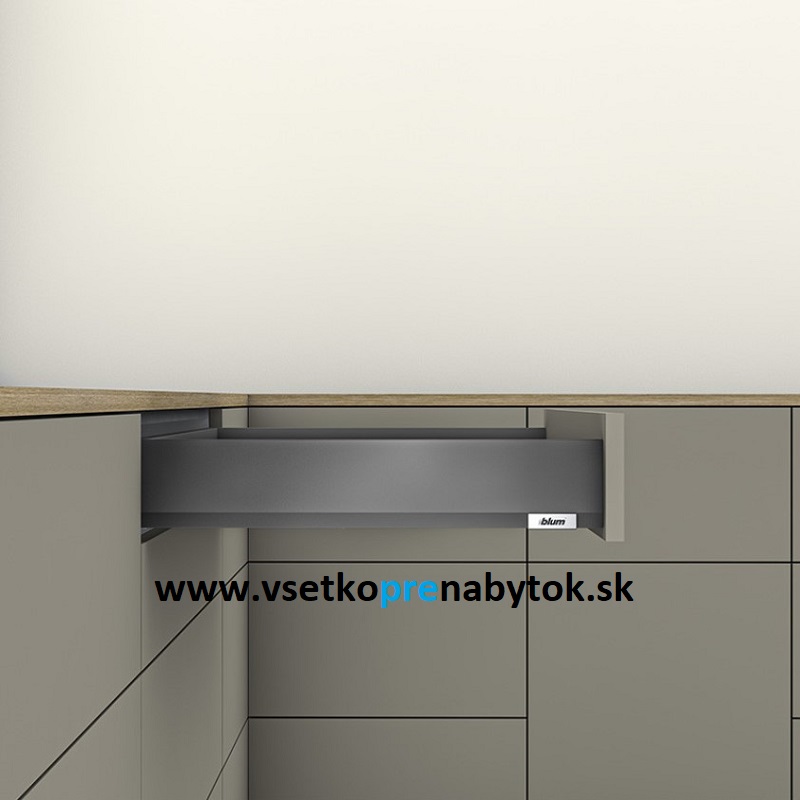 Sada MERIVOBOX "M", výsuv 40 kg TIP-ON Blumotion