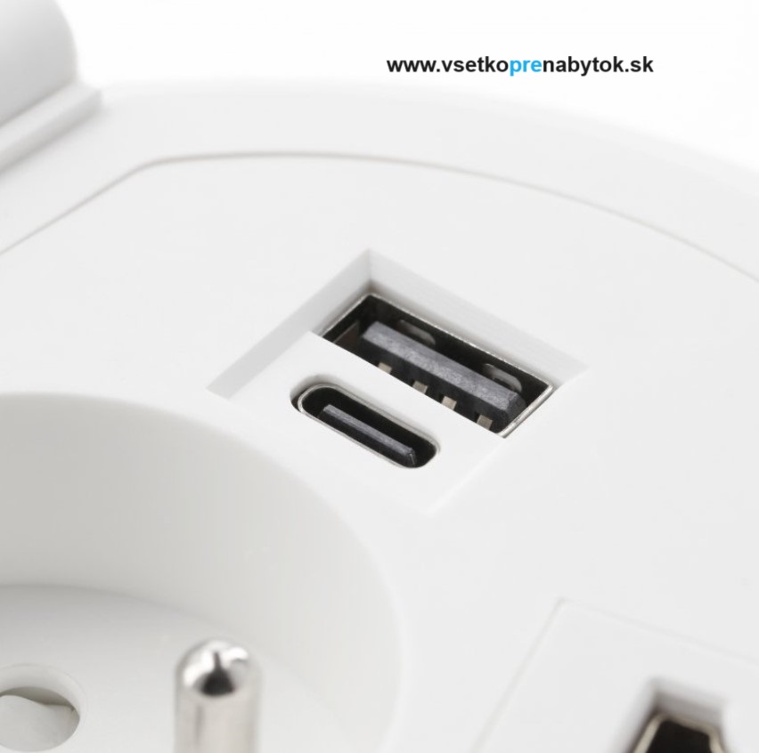 Elektrická zásuvka GTV CHARGER PLUS