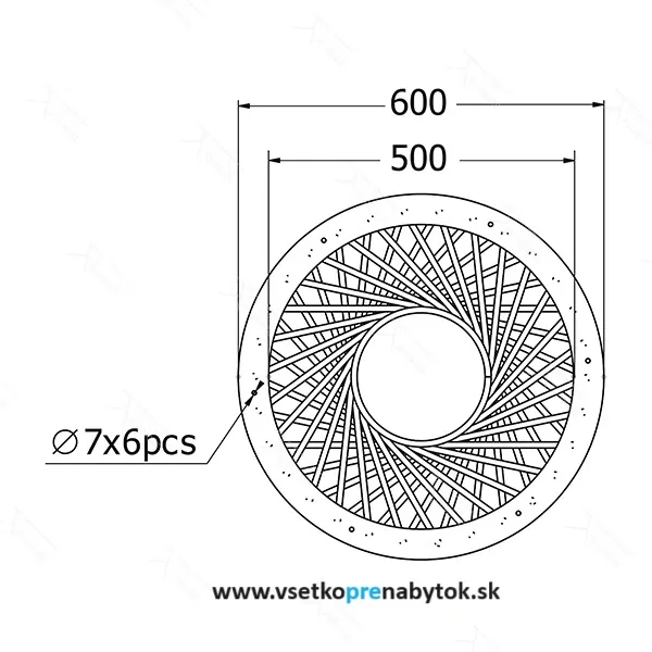  Stolová podnož Felicia
