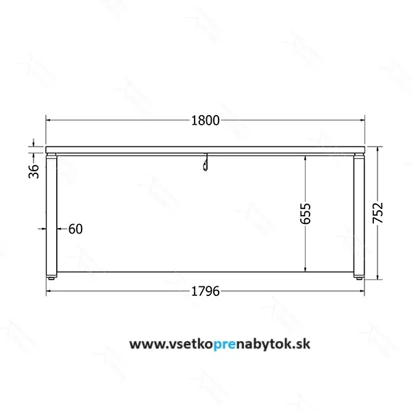 Kancelárska podnož Director