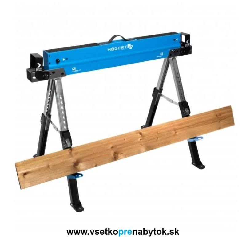 Dielenský stojan Högert, výška 61,5 - 82 cm