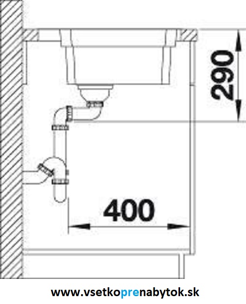 Nerezový drez ETAGON 700-IF/A s koľajničkami