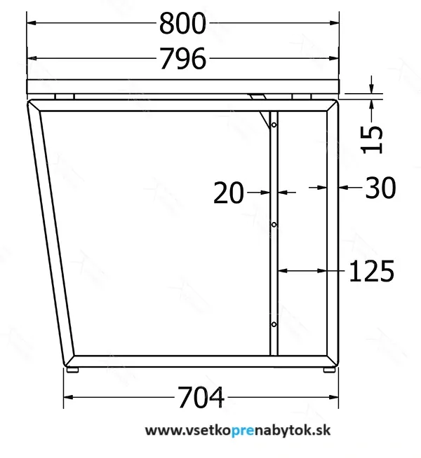 Kancelárska podnož Director