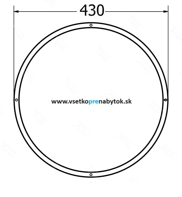 Odkladací stolík Rondo notebook