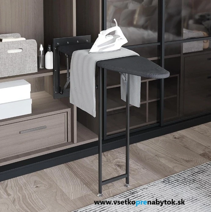 Sklápacia doska na žehlenie