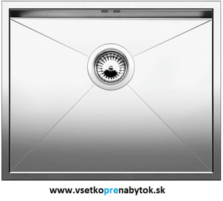 Nerezový drez ZEROX 500-U, InFino® výpusť