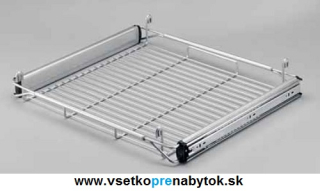 Výsuvný drôtený kôš na prádlo - výška 88 mm