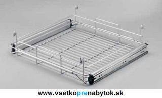 Výsuvný drôtený kôš na prádlo - výška 150 mm