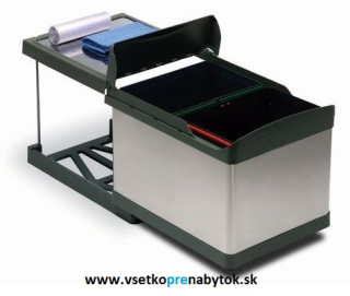 Výsuvný smetný kôš LINEA 503, 450 mm