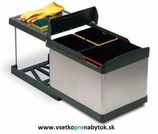 Výsuvný smetný kôš LINEA 504, 450 mm
