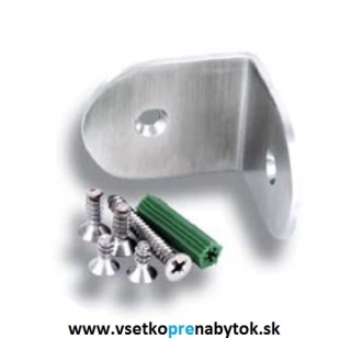 Spojovací uholník 50x40x3mm - nerez