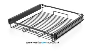 Výsuvný drôtený kôš na prádlo - výška 88 mm