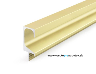 Profilová úchytka UM-922, zlatá matná