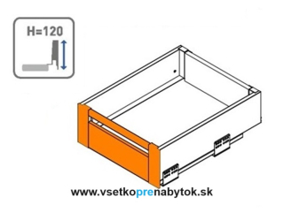 AXIS PRO - čelo pre vnútornú zásuvku "B" stredné